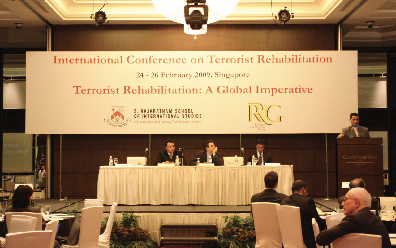 Co-organised the International Conference on TerroristRehabilitation with RSIS in February 2009