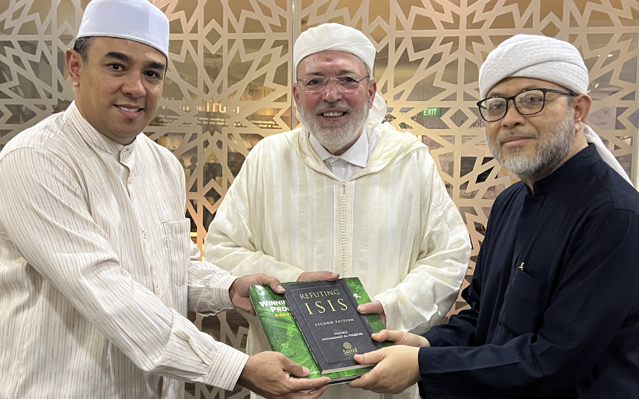 Visit by prominent Islamic Scholar, Sheikh Driss Fassi Fihri Professor  and Imam, Al-Qarawiyyin University